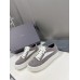 Rick Owens Low-Top Sneakers - Grey Suede