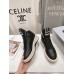 Rick Owens Black and White High-Top Sneakers
