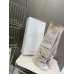Rick Owens White Over-the-Knee Boots