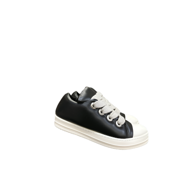 Rick Owens Black Low-Top Sneakers