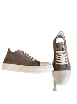 Rick Owens taupe Low-Top Sneakers