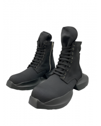Rick Owens Black High-Top Platform Boots