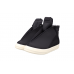 Rick Owens Black Wrap-Around High-Top Sneakers