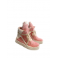 Rick Owens Geobasket Sneakers - Pink Pony Hair