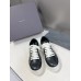 Rick Owens Low-Top Sneakers - Black Leather