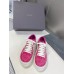 Rick Owens Low-Top Sneakers - Pink Suede