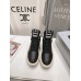 Rick Owens Black and White High-Top Sneakers