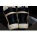 RICK OWENS GEOBASKET MILK BLACK