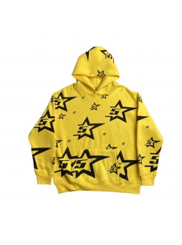 SP5DER 5STAR HOODIE YELLOW