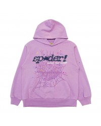 SP5DER ACAI HOODIE PURPLE