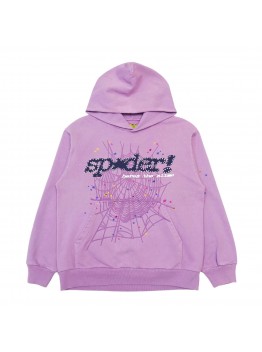 SP5DER ACAI HOODIE PURPLE