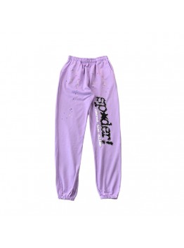 SP5DER ACAI SWEATPANTS PURPLE
