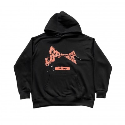 SP5DER ADULT HOODIE BLACK