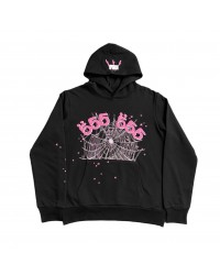 SP5DER ANGEL NUMBER HOODIE BLACK