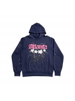 SP5DER ATLANTA HOODIE NAVY