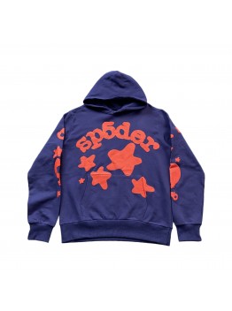 SP5DER BELUGA HOODIE NAVY