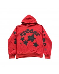 SP5DER BELUGA HOODIE RED