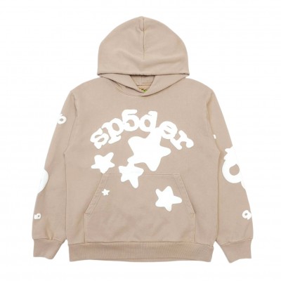 SP5DER BELUGA HOODIE SAND