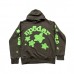 SP5DER BELUGA HOODIE SLATE GREY/GREEN