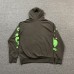 SP5DER BELUGA HOODIE SLATE GREY/GREEN