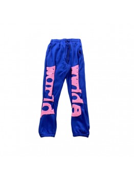 SP5DER BELUGA SWEATPANTS BLUE
