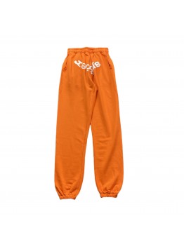 SP5DER LEGACY SWEATPANTS ORANGE
