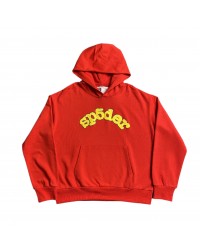 SP5DER OG LOGO HOODIE RED