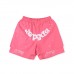 SP5DER OG WEB DOUBLE LAYER SHORTS PINK