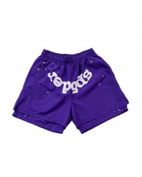 SP5DER OG WEB DOUBLE LAYER SHORT PURPLE