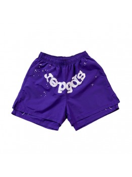 SP5DER OG WEB DOUBLE LAYER SHORT PURPLE