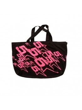 SP5DER OVERSIZED TOTE BAG BLACK