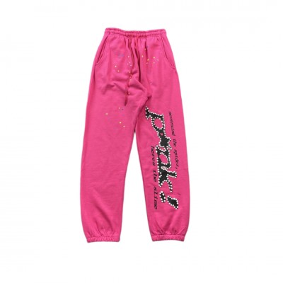 SP5DER P*NK SWEATPANTS PINK
