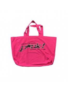 SP5DER P*NK TOTE BAG PINK