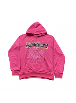 SP5DER P*NK V2 HOODIE PINK