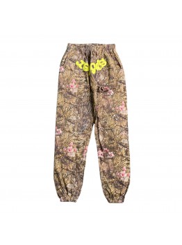 SP5DER REAL TREE OG WEB SWEATPANTS CAMO