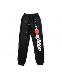 SP5DER SOUVENIR SP5 SWEATPANTS BLACK