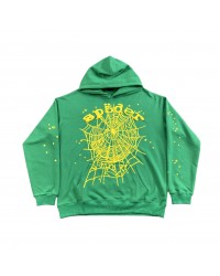 SP5DER STAR OG WEB V2 HOODIE SLIME GREEN