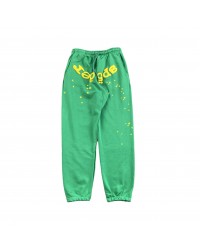 SP5DER STAR OG WEB V2 SWEATPANTS SLIME GREEN