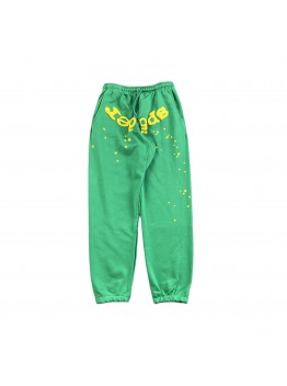 SP5DER STAR OG WEB V2 SWEATPANTS SLIME GREEN