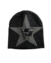 SP5DER STAR RHINESTONE SKULLY BLACK