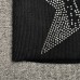 SP5DER STAR RHINESTONE SKULLY BLACK