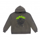 SP5DER WAIT WEB HOODIE SLATE GREY