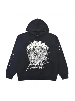 SP5DER OG WEB HOODIE BLACK
