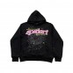 SP5DER P*NK V2 HOODIE BLACK
