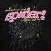 SP5DER P*NK V2 HOODIE BLACK