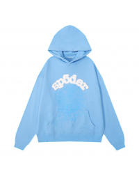 SP5DER WEB HOODIE SKY BLUE