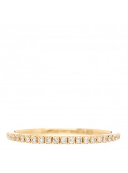 18K Yellow Gold Diamond Eternity Ring 53 6.5