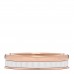 18K Pink Gold Ceramic Quatre White Edition Wedding Band Ring 47 4.25 59/8.75