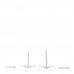 18K White Gold Diamond Opera Earrings