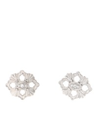 18K White Gold Diamond Opera Earrings